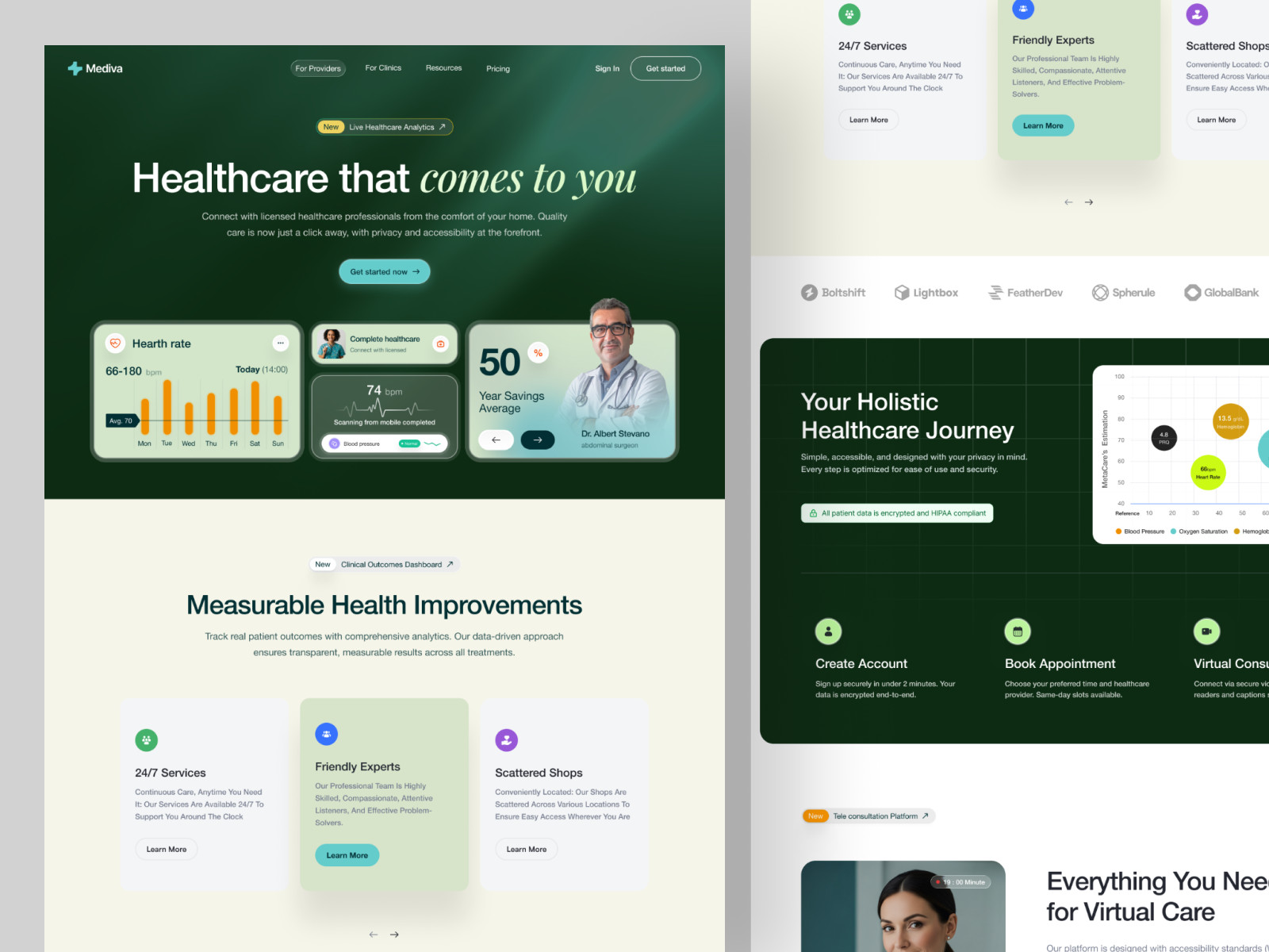Mediva - Medical Website